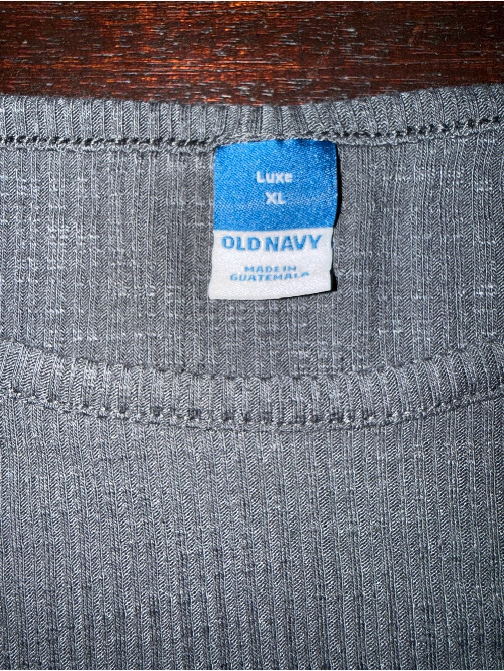 Old Navy womens Gray Luxe shirt
